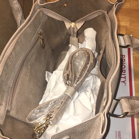 🌟Pink Haley Rhiannon Brown Tote Bag - Picture 5 of 5